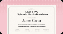 Inspection & Testing certificate