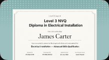 Part P certificate